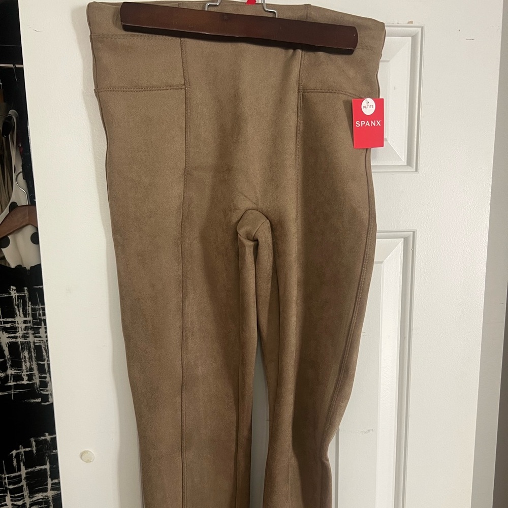 New with tags! Spanx Faux Suede leggings!
